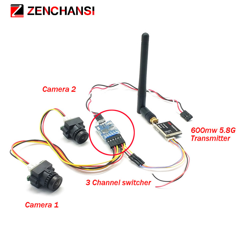 3 channel Dual Video camera CM - Brushless Motor Thrust Test Stand review and price